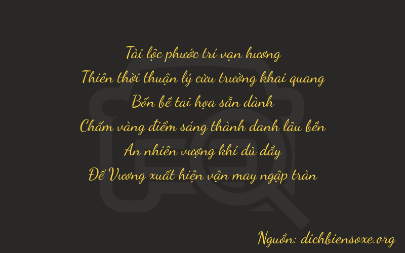 Thơ dịch biển số xe 89419