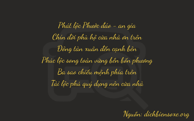 Thơ dịch biển số xe 89432