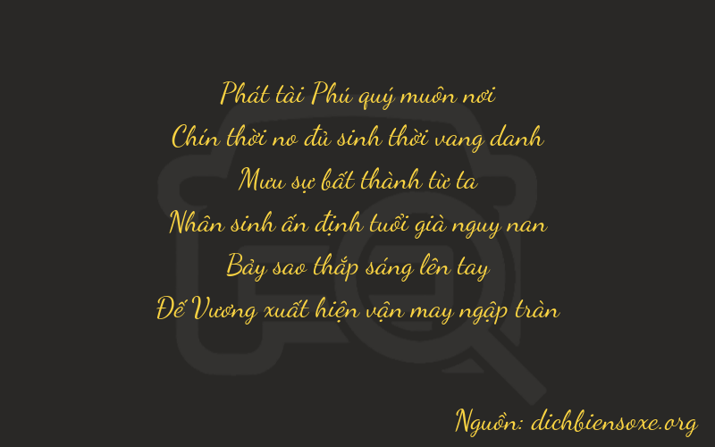 Thơ dịch biển số xe 89479
