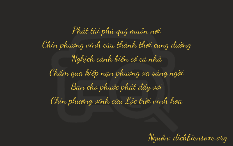 Thơ dịch biển số xe 89489