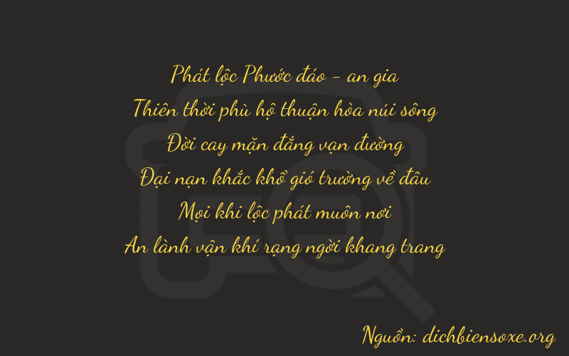 Thơ dịch biển số xe 89514