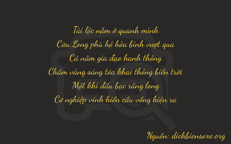 Thơ dịch biển số xe 89517