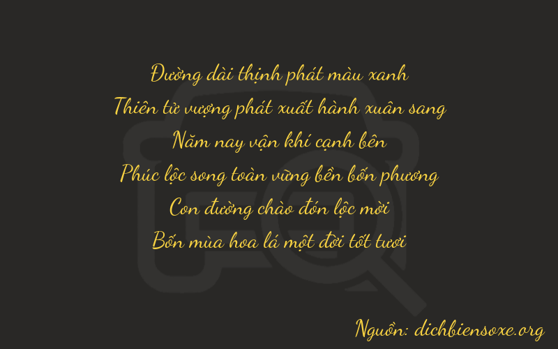 Thơ dịch biển số xe 89521