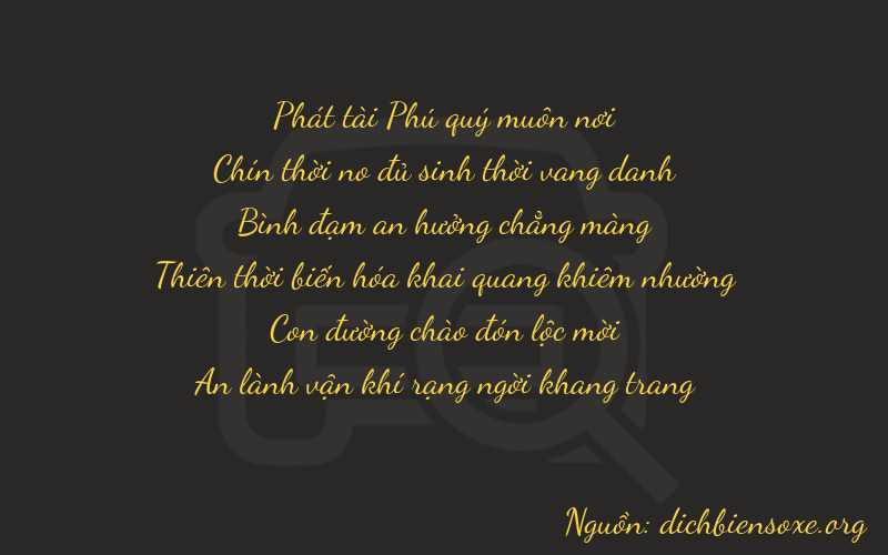 Thơ dịch biển số xe 89524