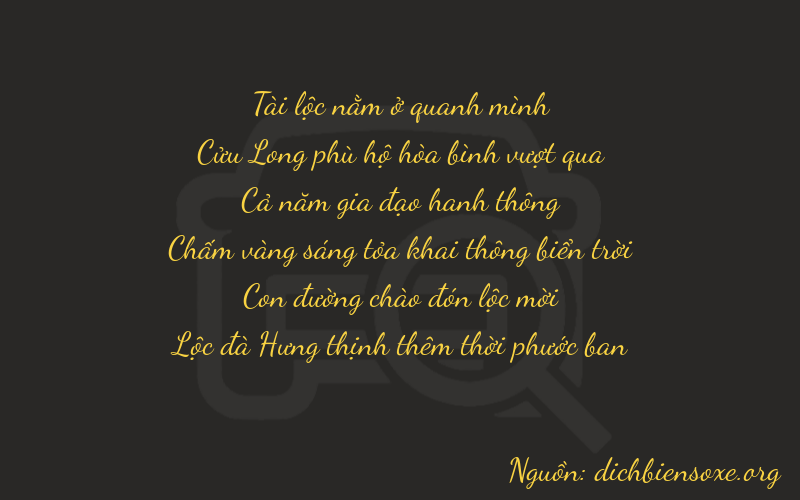 Thơ dịch biển số xe 89526
