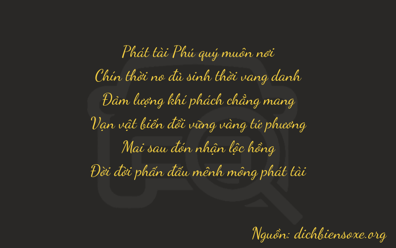 Thơ dịch biển số xe 89623