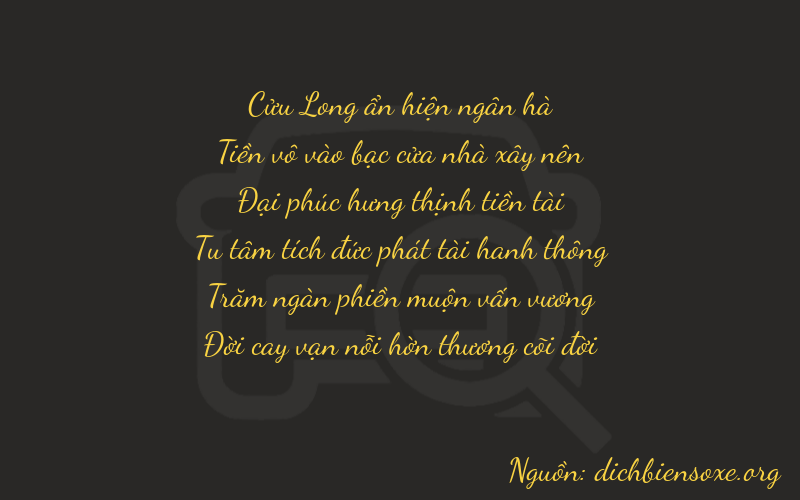 Thơ dịch biển số xe 90857