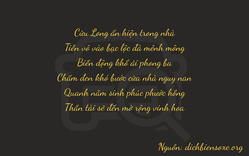 Thơ dịch biển số xe 90858