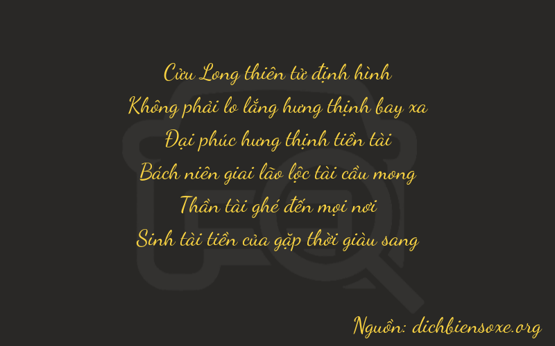 Thơ dịch biển số xe 90865