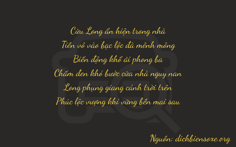 Thơ dịch biển số xe 90876