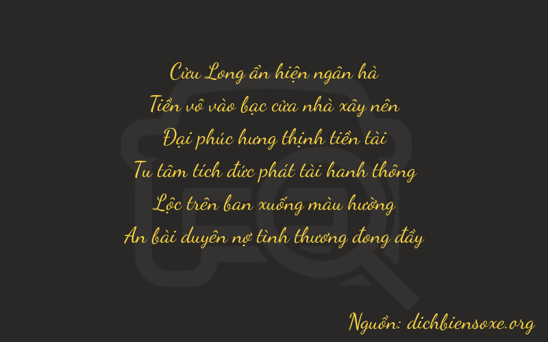 Thơ dịch biển số xe 90884