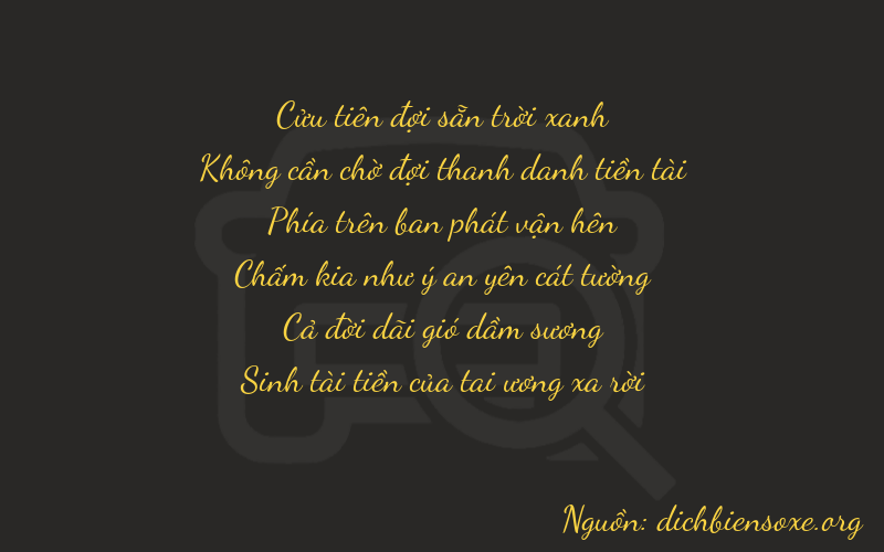 Thơ dịch biển số xe 90915