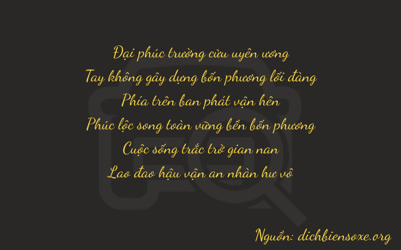 Thơ dịch biển số xe 90953