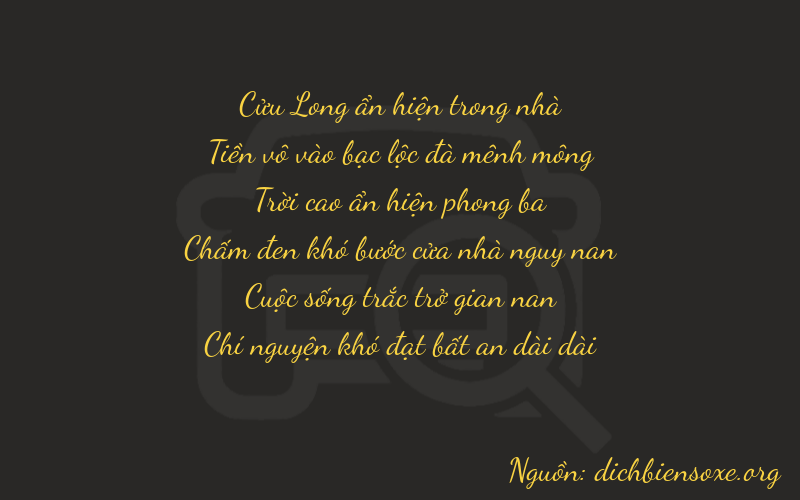 Thơ dịch biển số xe 90957