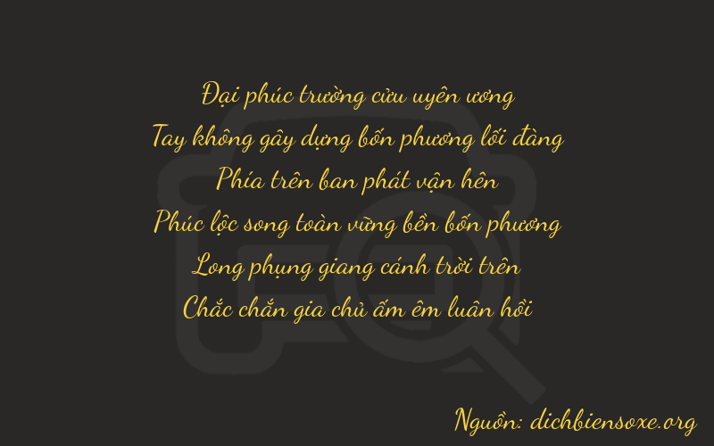 Thơ dịch biển số xe 90971