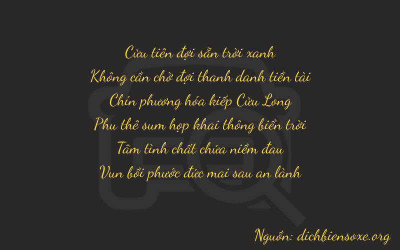 Thơ dịch biển số xe 90987
