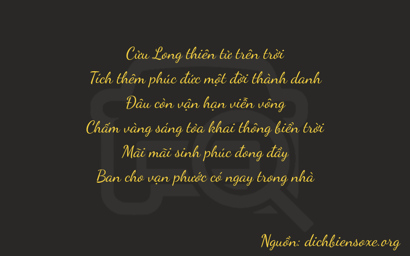 Thơ dịch biển số xe 91028