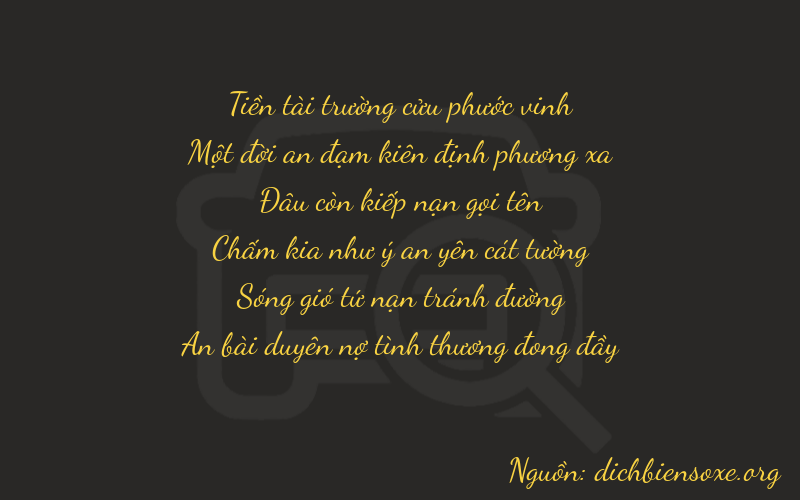 Thơ dịch biển số xe 91034