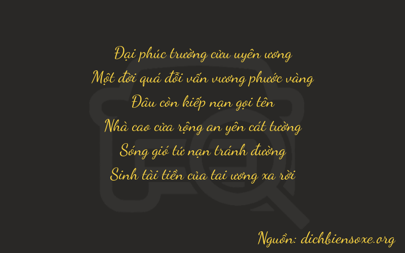 Thơ dịch biển số xe 91035