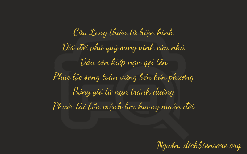 Thơ dịch biển số xe 91036