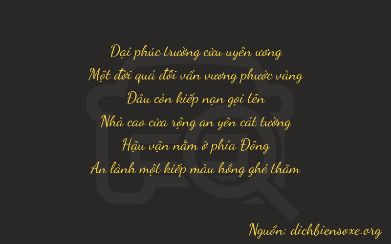 Thơ dịch biển số xe 91071