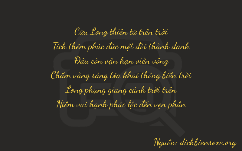 Thơ dịch biển số xe 91073