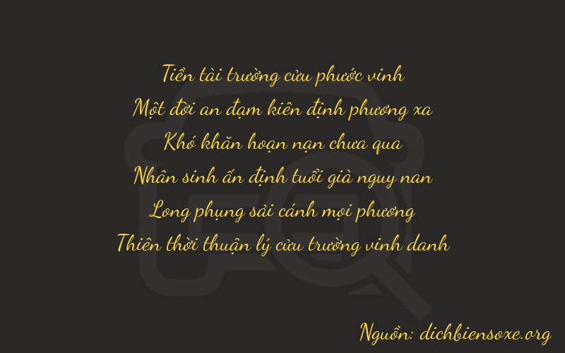 Thơ dịch biển số xe 91079