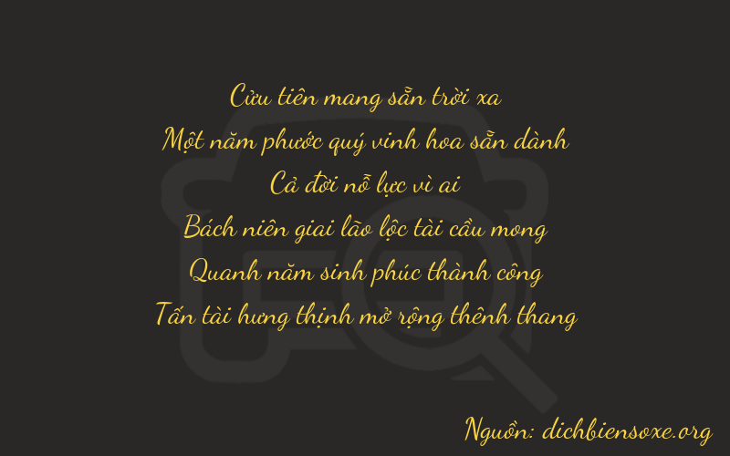 Thơ dịch biển số xe 91158