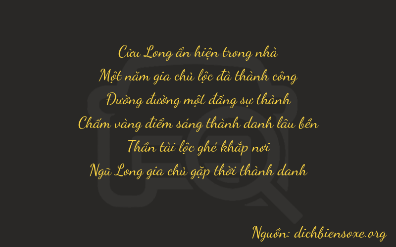 Thơ dịch biển số xe 91165