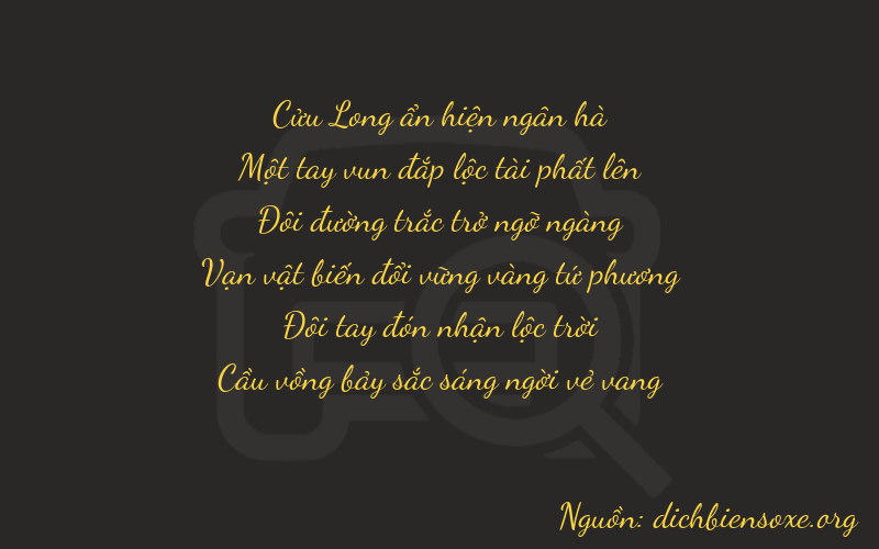 Thơ dịch biển số xe 91227