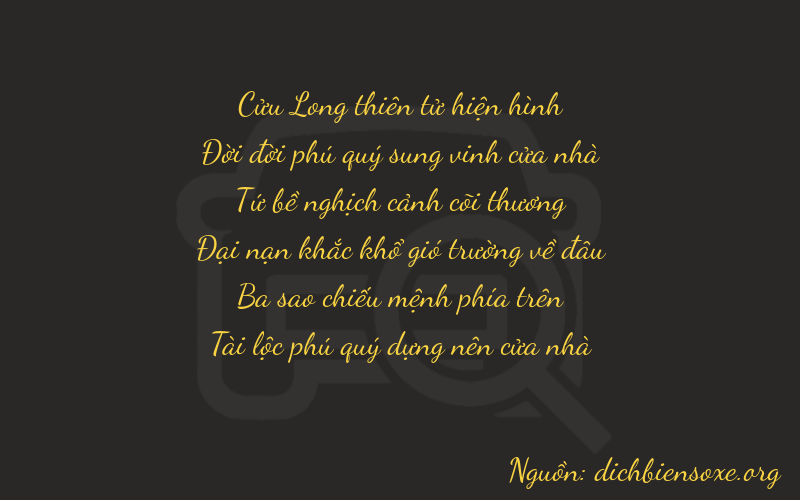 Thơ dịch biển số xe 91432