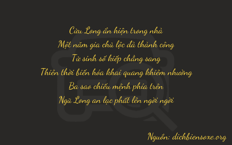 Thơ dịch biển số xe 91435