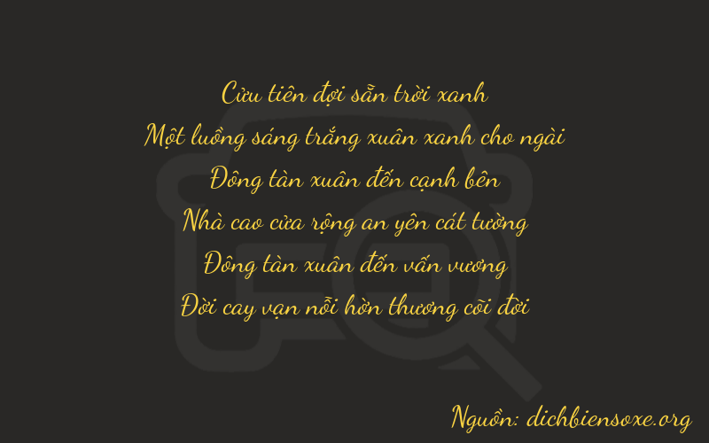 Thơ dịch biển số xe 91447