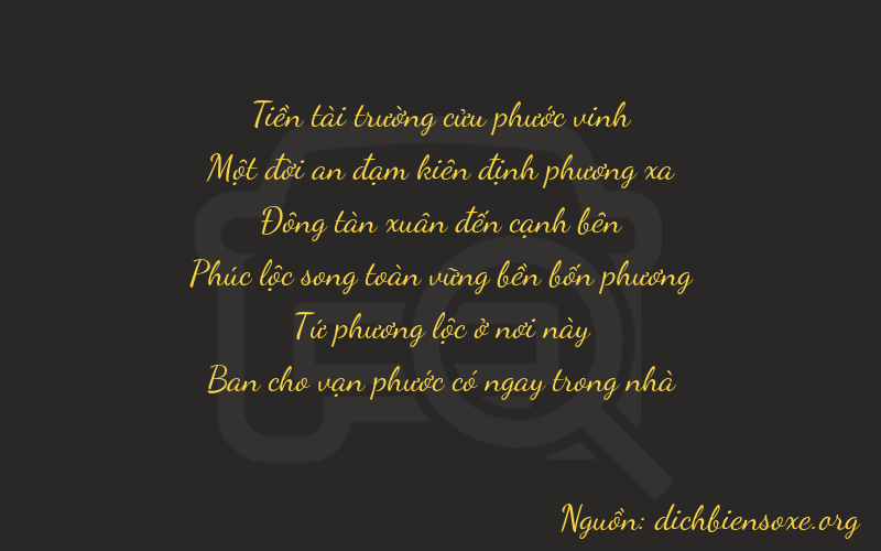 Thơ dịch biển số xe 91448