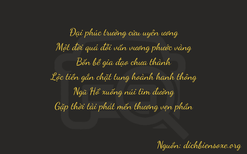 Thơ dịch biển số xe 91458
