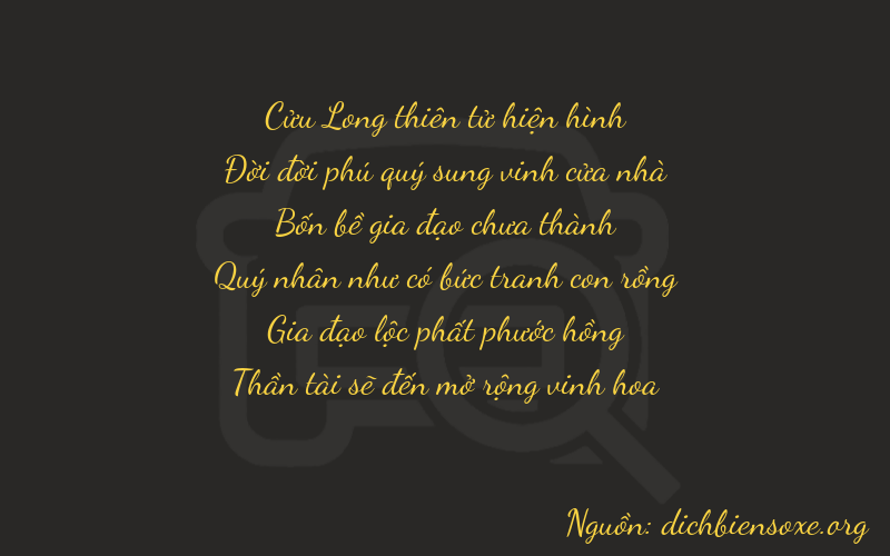 Thơ dịch biển số xe 91468