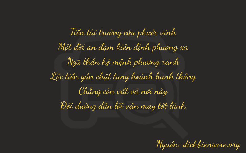 Thơ dịch biển số xe 91502