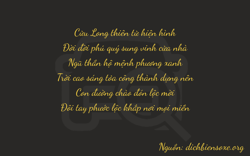 Thơ dịch biển số xe 91522
