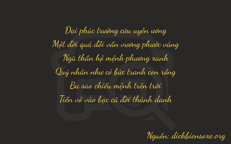 Thơ dịch biển số xe 91530