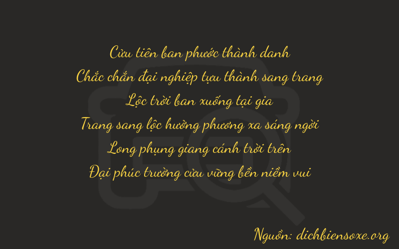 Thơ dịch biển số xe 91679