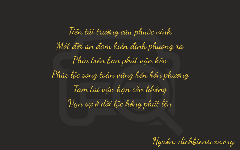 Thơ dịch biển số xe 91934