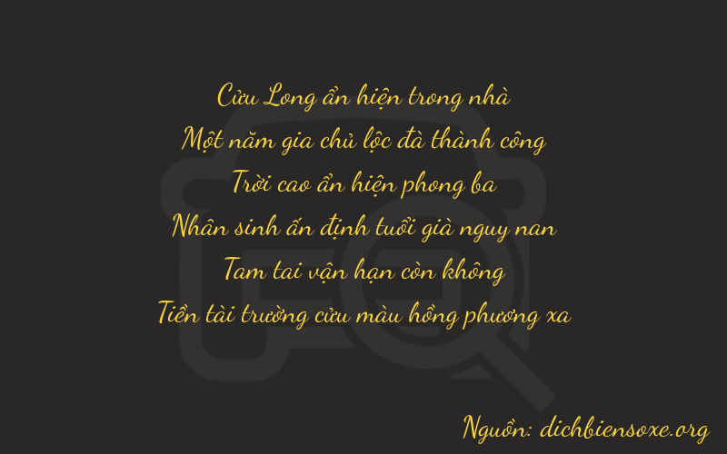Thơ dịch biển số xe 91939