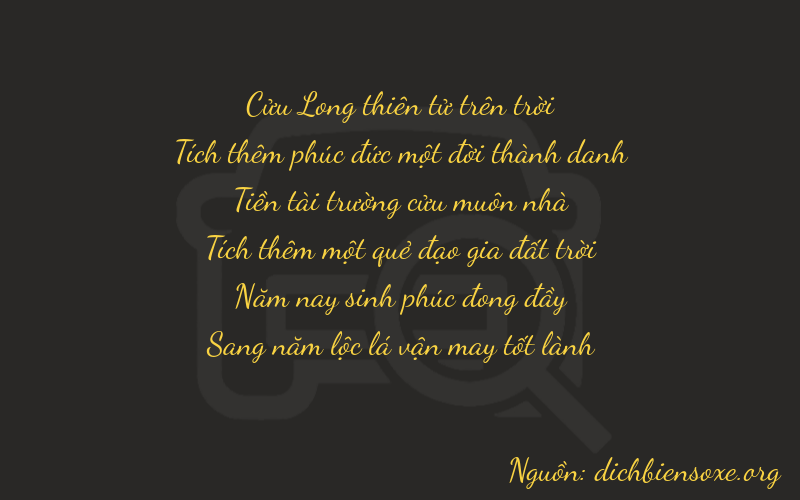 Thơ dịch biển số xe 91955