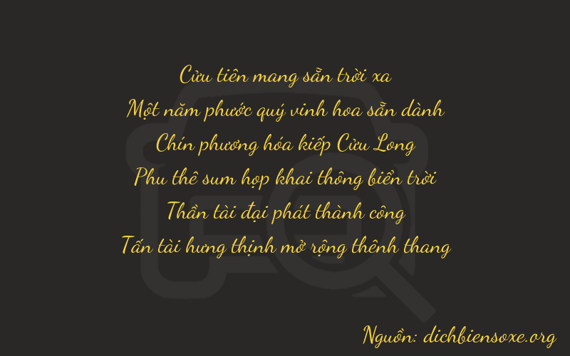 Thơ dịch biển số xe 91968