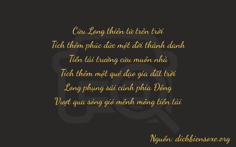 Thơ dịch biển số xe 91973