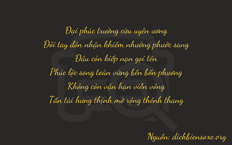 Thơ dịch biển số xe 92008