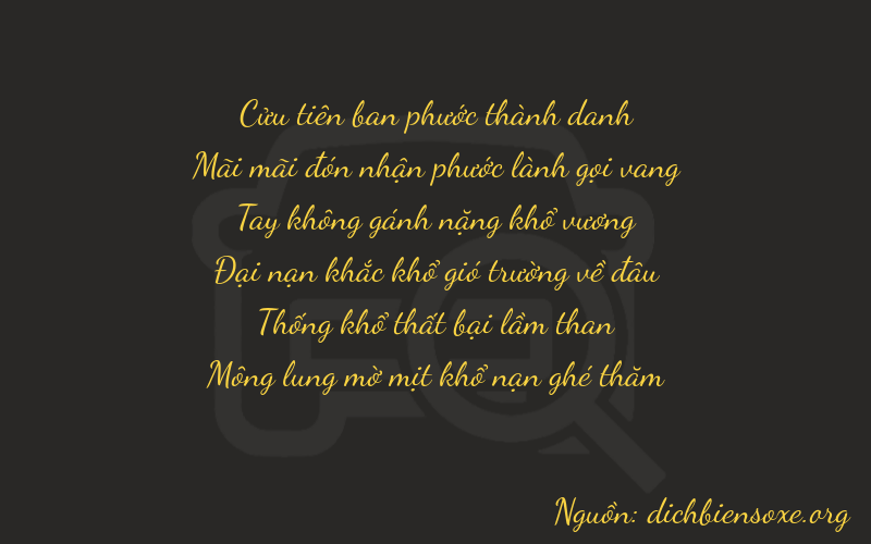 Thơ dịch biển số xe 92014