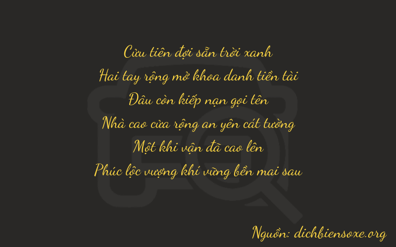 Thơ dịch biển số xe 92016