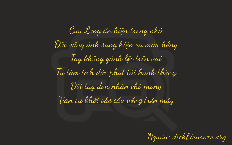 Thơ dịch biển số xe 92021