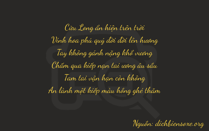 Thơ dịch biển số xe 92031